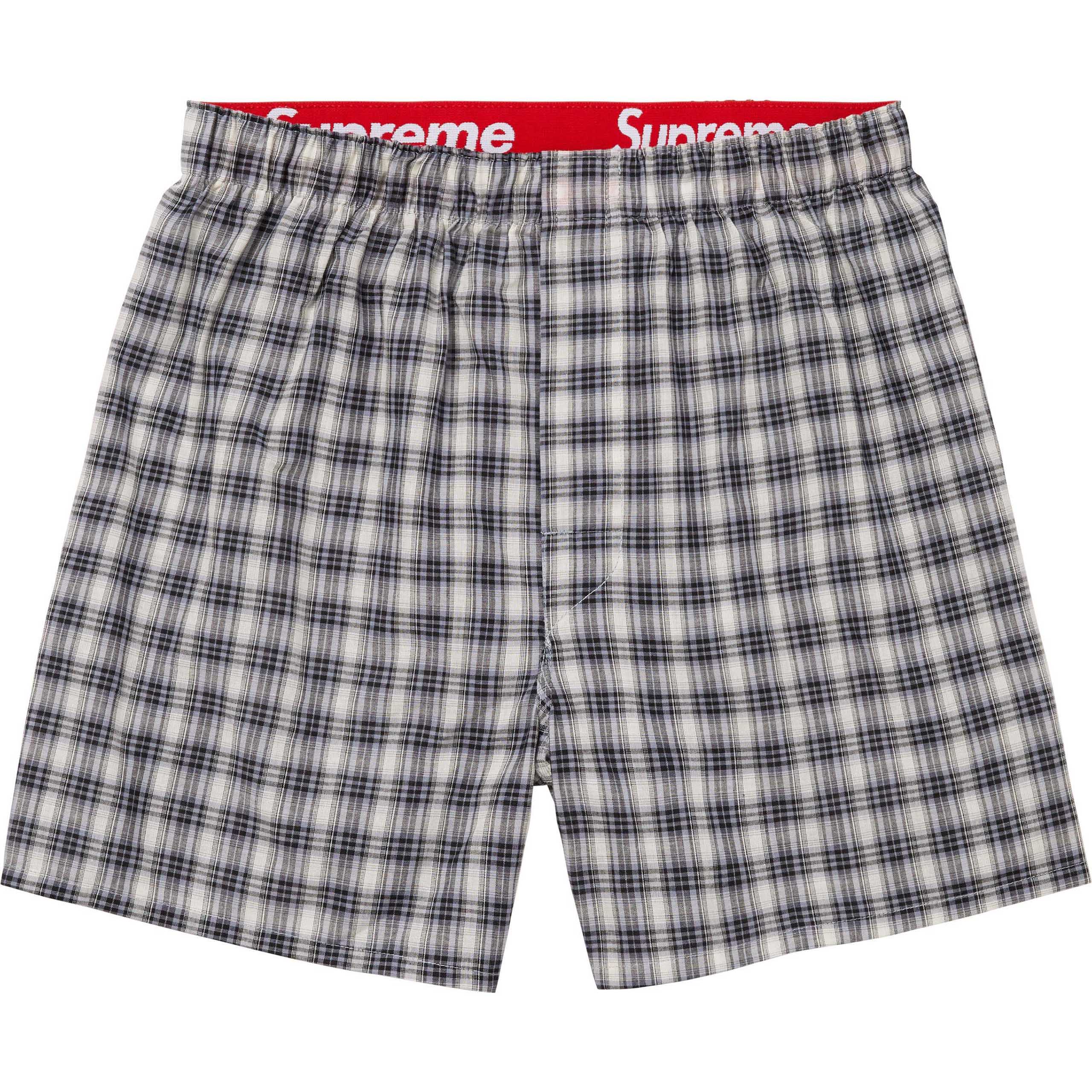Supreme®/Hanes® Plaid Boxers (4 Pack) view 6